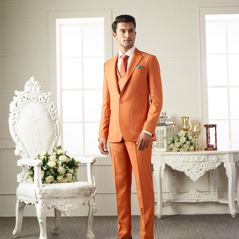 Buy Light Orange Color Heavy Faux Georgette Fabric Stylish Palazzo Suit  Online - SALV4293 |Appelle Fashion